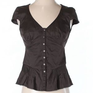 Ann Taylor Loft Cotton Blouse